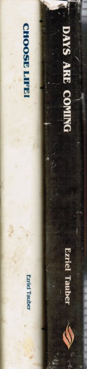 3 Books - Choose Life; Days Are Coming; to Become One