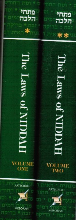 The Laws of Niddah : a Comprehensive Exposition of Their Underlying Concepts and Applications (2 Volumes)