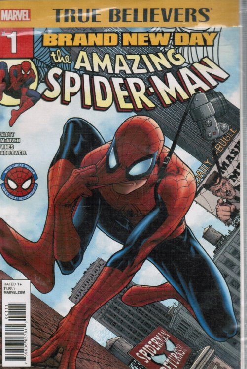 The Amazing Spider-Man #1 True Believers - Brand New Day