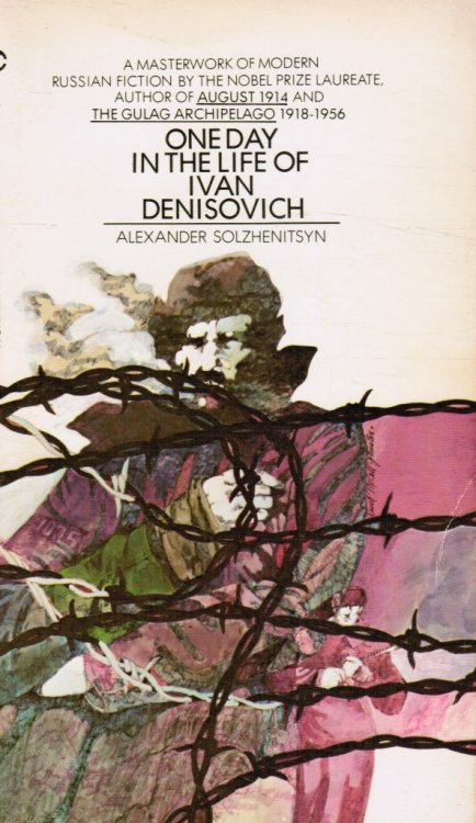 3 Books: Cancer Ward, the Love-Girl and the Innocent and One Day in the Life of Ivan Denisovich Plus Ephemera