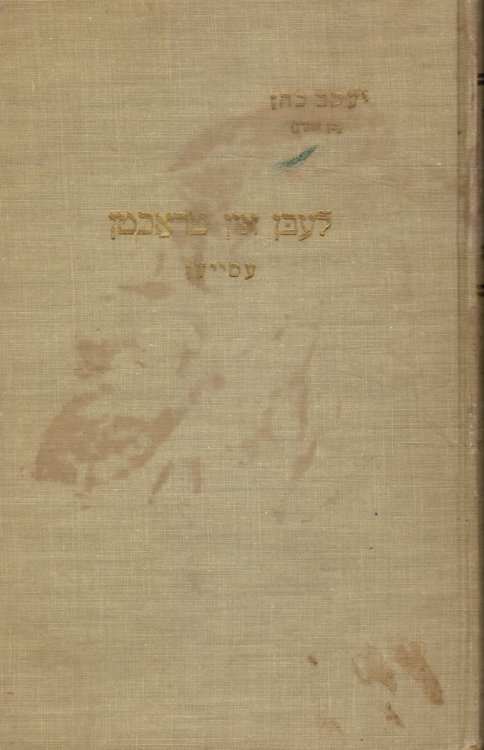 Lebn Un Trakhtn : Eseyen (Life and Thoughts, Essays)