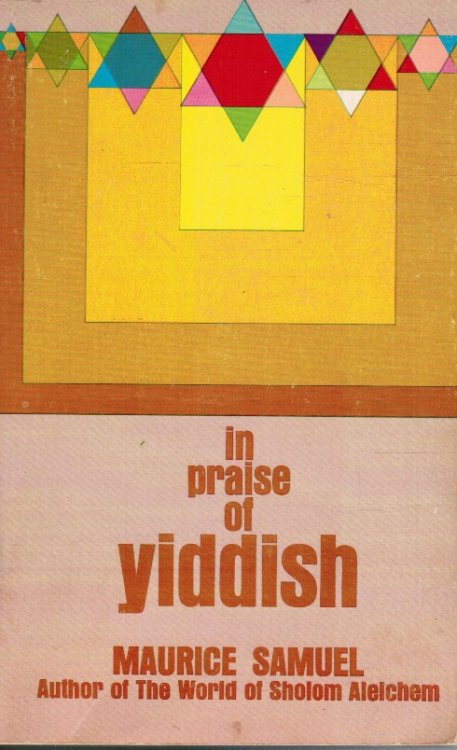In praise of yiddish