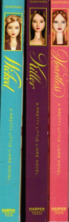 3 Books: Hearless, Killer, Wicked, Wanted