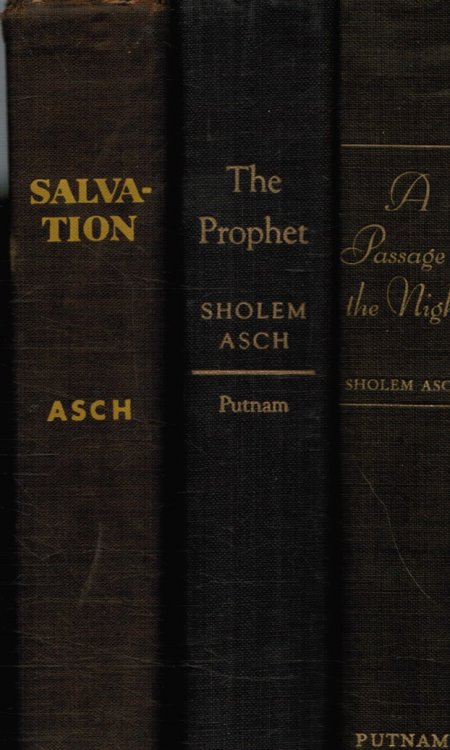 Lot of 3 Books: a Passage in the Night, the Prophet, Salvation