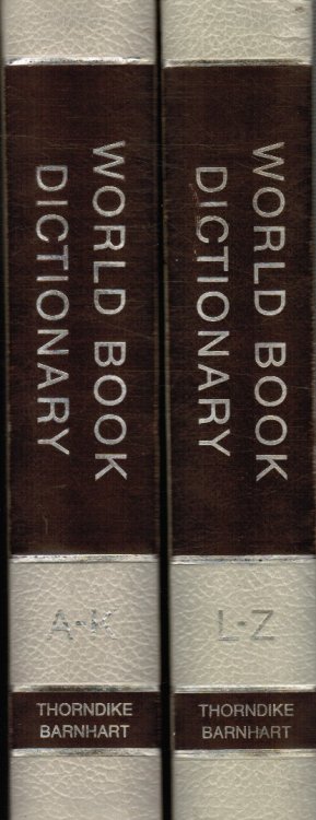 The World Book Dictionary - 2 Volumes