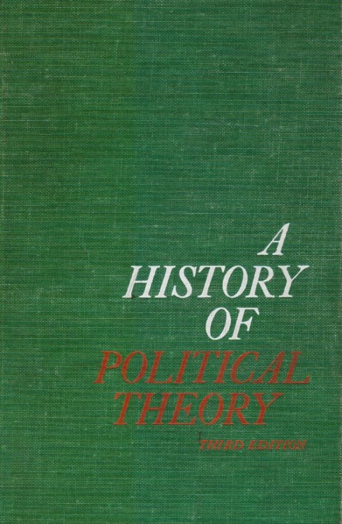 A History of Political Theory