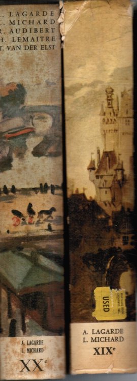 2 Books: XIX and XX Siecle Collection Litteraire