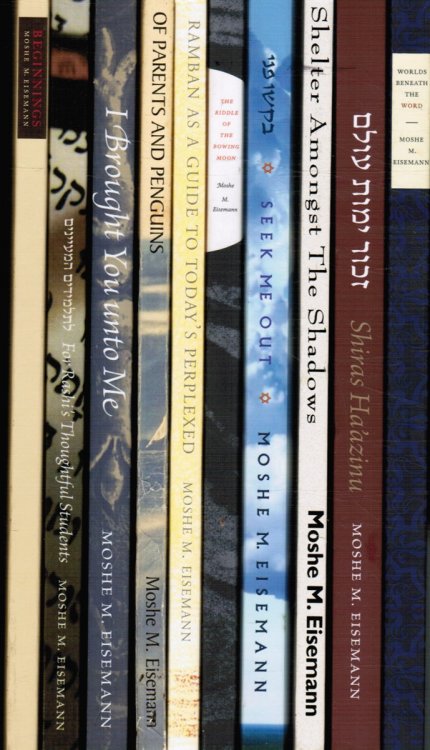 Image for Lot of 15 Different Books by Rabbi Moshe Eisemann Lot of 15 Different Books by Rabbi Moshe Eisemann