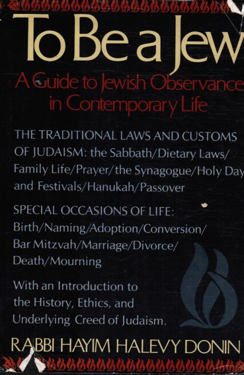 To be a Jew: a Guide to Jewish Observance in Contempory Life