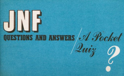 JNF: Questions and Answers: a Pocket Quiz