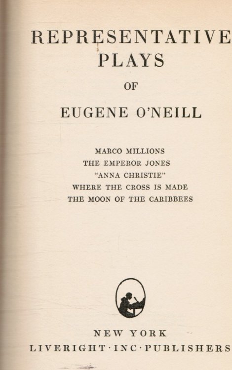 Representative Plays of Eugene O'Neill