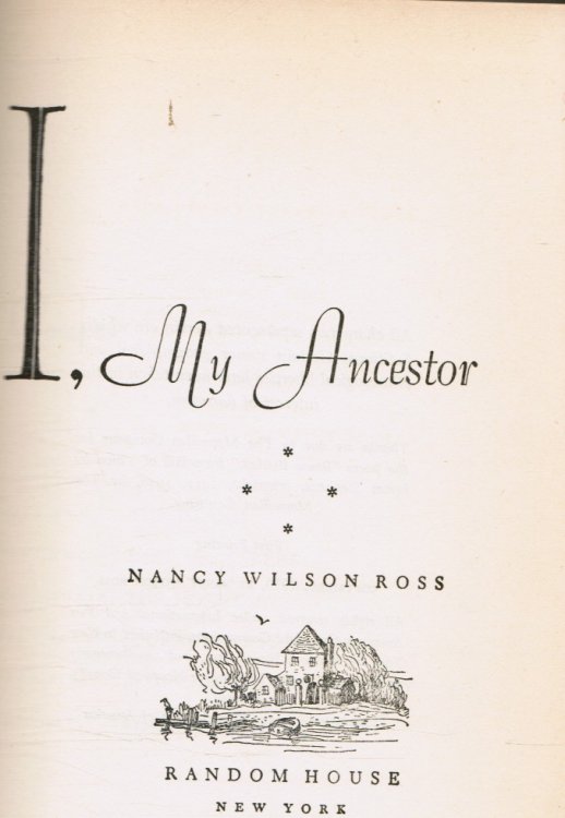 I, My Ancestor
