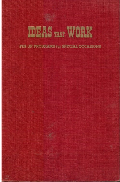 Ideas That Work: Pin-Up Programs for Special Occasions