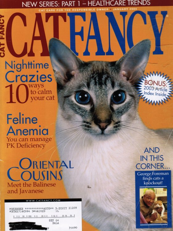 CAT FANCY Magazine: January 2004
