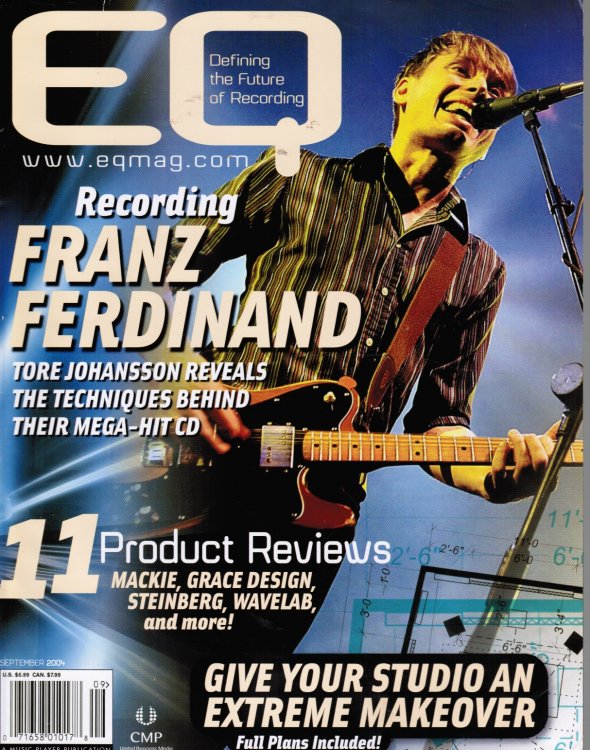 EQ Magazine: September 2004 Features: Full Plans for an Extreme Studio Makeover