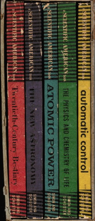 The New Astronomy, the Physics and Chemistry of Life, First Book of Animals, Atomic Power and Automatic Control - 5 Books in Slipcase (Set of 5 Books, Includes Slipcase)