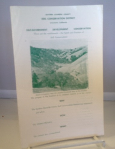 Eastern Alameda County Soil Conservvation District: Self-government, Development, Conservation