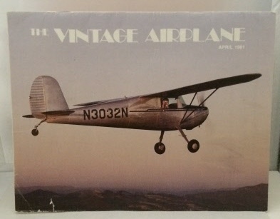 The Vintage Airplane April 1981