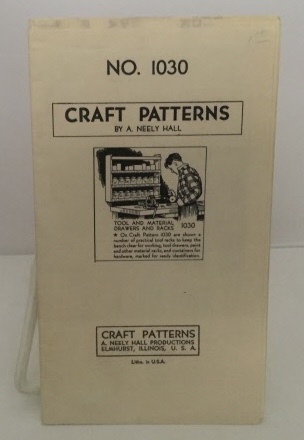 Craft Patterns (no. 1030) Hardware Cabinet