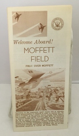 Welcome Aboard! Moffett Field F8u-1 over Moffett