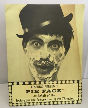 Hasbro Presents Pie Face On Behalf of the Society for the Preservation of Pie Throwing