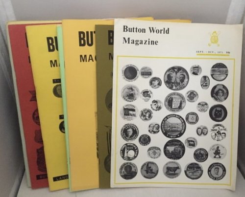 Button World Magazine 11 Non Consecutive Magazines from 1971 -1974