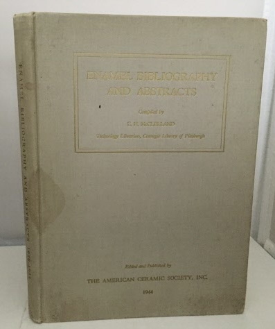 Enamel Bibliography And Abstracts