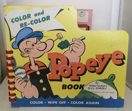 Popeye Book Color and Re-Color