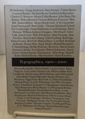Typography And Graphic Design: An Exhibition Of 20th Century (Exhibition Catalogue No. 138: Sept. 10, 2002-Jan. 10, 2003)