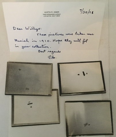 Group Of Four Aviation Photographs From 1910 (Apparently from Flugfeld in Puchheim)