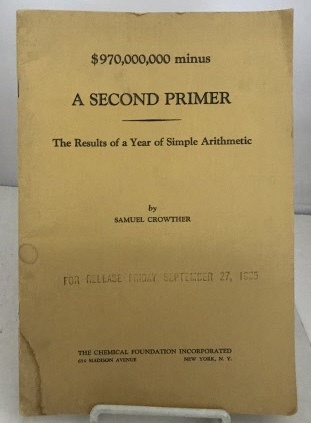 $970,000,000 Minus A Second Primer : the Results of a Year of Simple Arithmetic