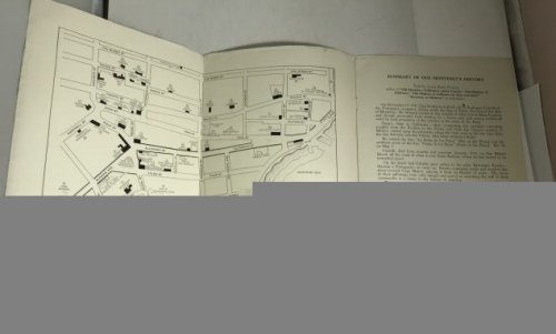 Guide Map Of Old Monterey And Vicinity Showing Historic Buildings With Their Description History and Romantic Interest