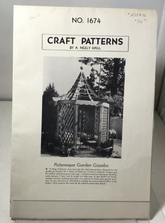 Craft Patterns No. 1674 (picturesque Garden Gazebo)