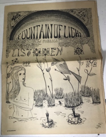 Fountain Of Light Newspaper #3 (Issue #3, July 1969)