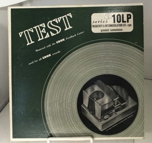 Cook Frequency And Intermodulation St Record- Series 10