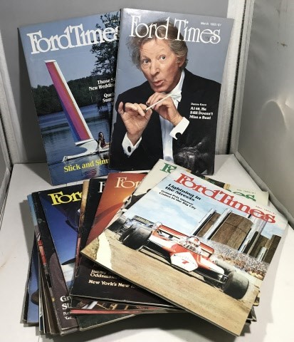 Ford Times (magazine) (Lot) 22 Various Issues Starting from Sept. 1981 through July 1984