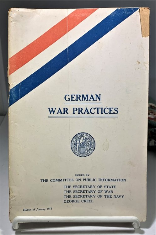 German War Practices Part I: Treatment of Civilians