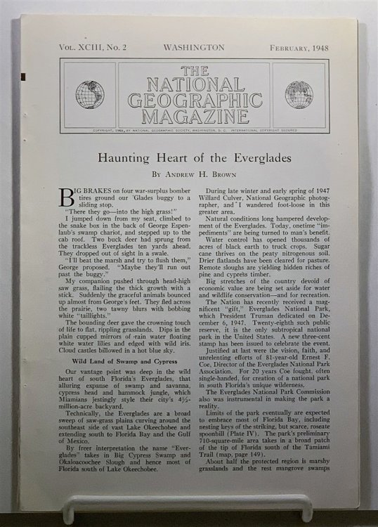 HAUNTING HEART OF THE EVERGLADES / INDIANS OF THE FAR WEST