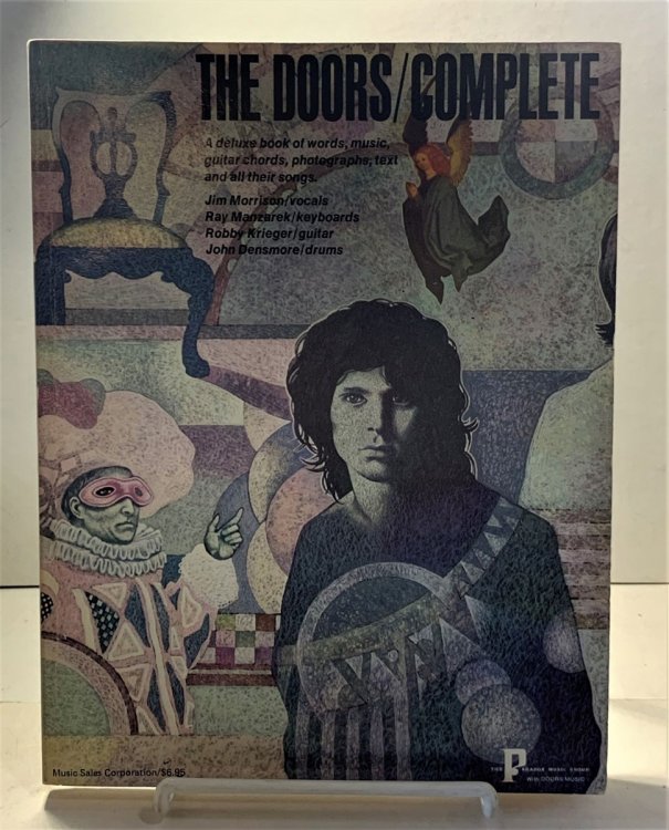 The Doors / Complete A Deluxe Book of Words, Music, Guitar Chords, Photographs, Text and all Their Songs.