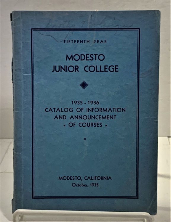Catalog Of Information And Announcement Of Courses 1935-1936