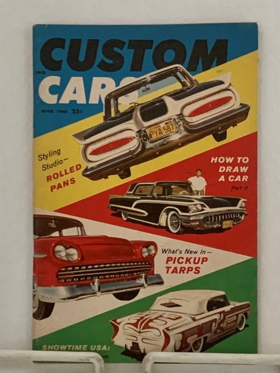 Custom Cars Magazine April 1960