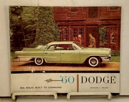 Ephemera - Dodge Matador * Polara Promotional Booklet (1960)