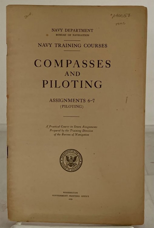 Navy Training Courses Compasses and Piloting (Assignments 6-7 - Piloting)