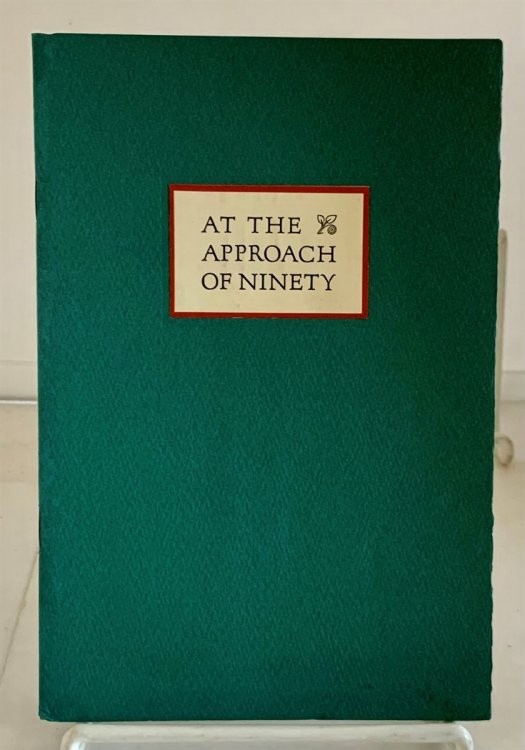 At The Approach Of Ninety