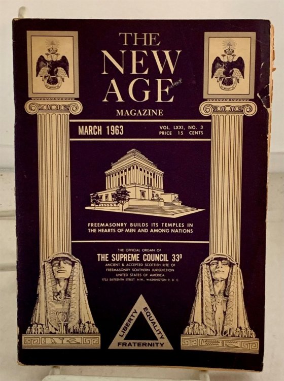 The New Age Magazine March 1963; Vol. LXXI, No. 3