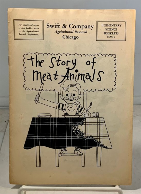The Story Of Meat Animals Elementary Science Booklet C