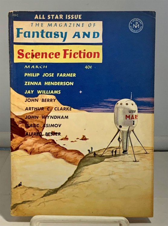 The Magazine of Fantasy and Science Fiction March 1961; Vol. 20. No. 3