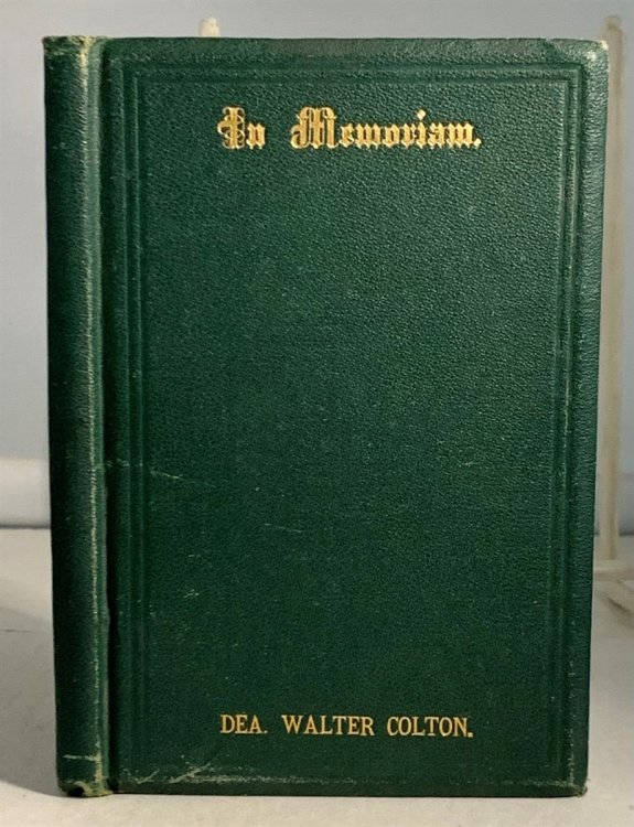 In Memoriam Deacon Walter Colton