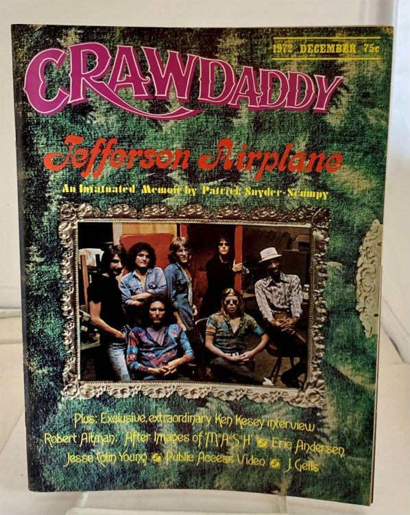 Crawdaddy Magazine (With an Article by Linda Gaboriau Interviewing Ken Kesey about His Reminiscences of the 1960's and 1970's