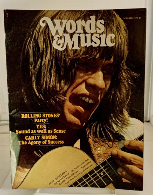 Words & Music October 1972; Vol. 2, No. 7